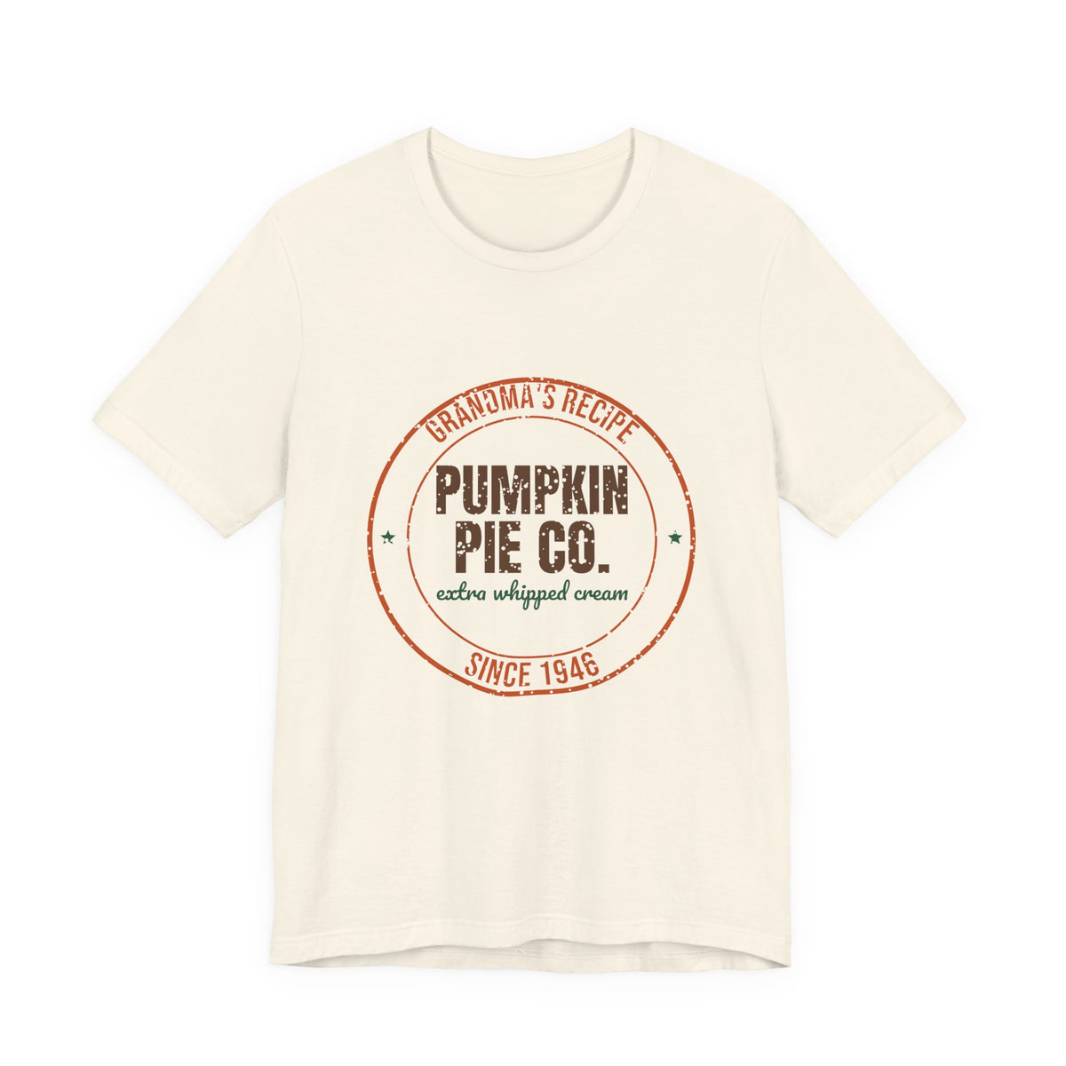 Grandma's Recipe Pumpkin Pie Co. Since 1946 Shirt, Vintage Thanksgiving T-Shirt, Vintage Thanksgiving Gift