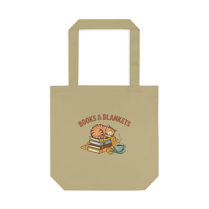 Books and Blankets Tote Bag