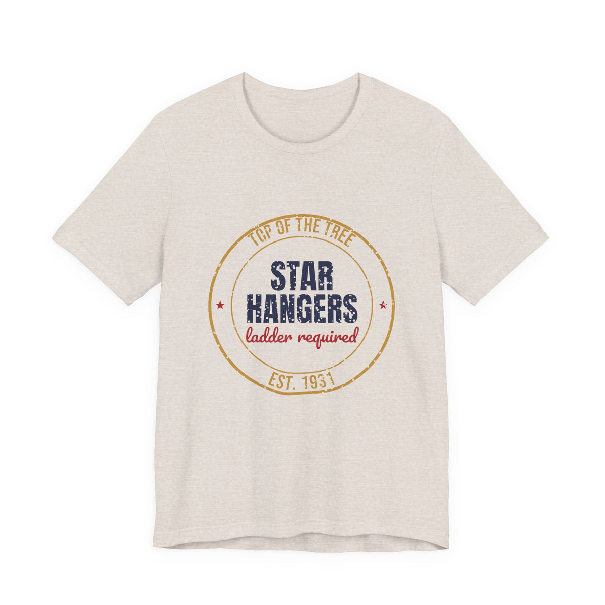 Top of the Tree Star Hangers Est. 1931 Shirt, Vintage Christmas T-Shirt, Vintage Christmas Gift