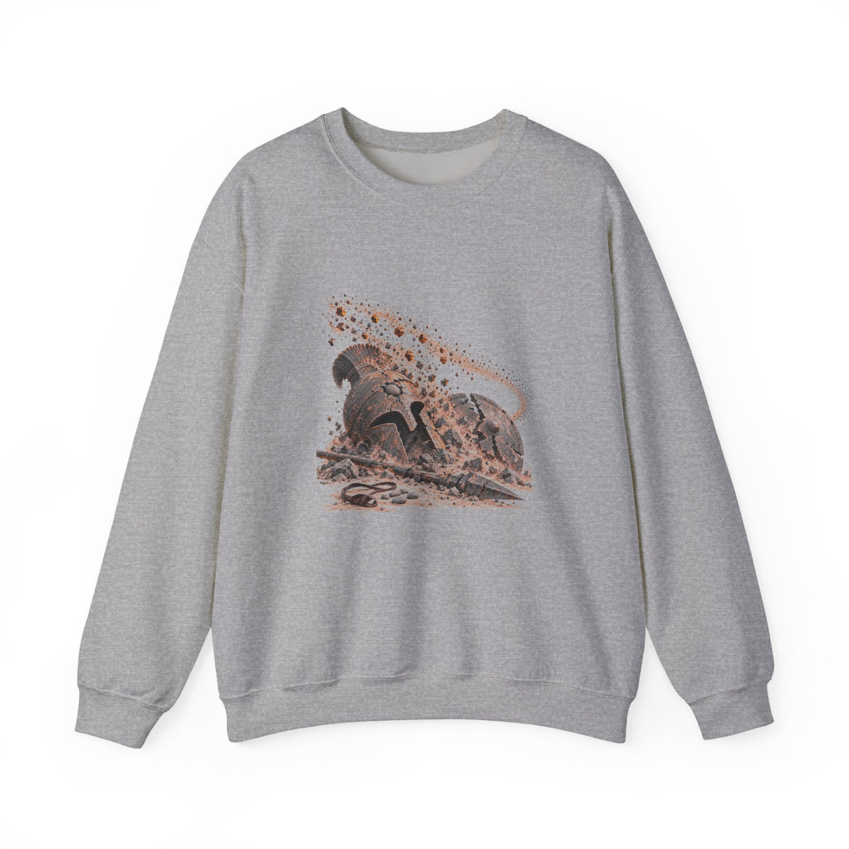 The Giant and the Sling Sweatshirt, Symbolic Fine Art Crewneck, By Xudeyda