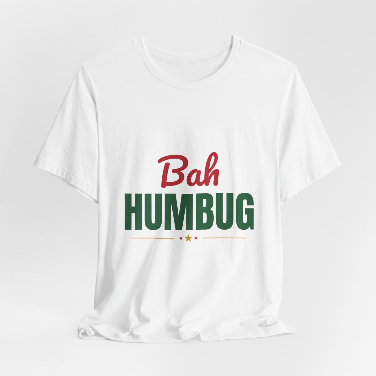 Bah Humbug Shirt, Funny Grumpy Christmas T-Shirt