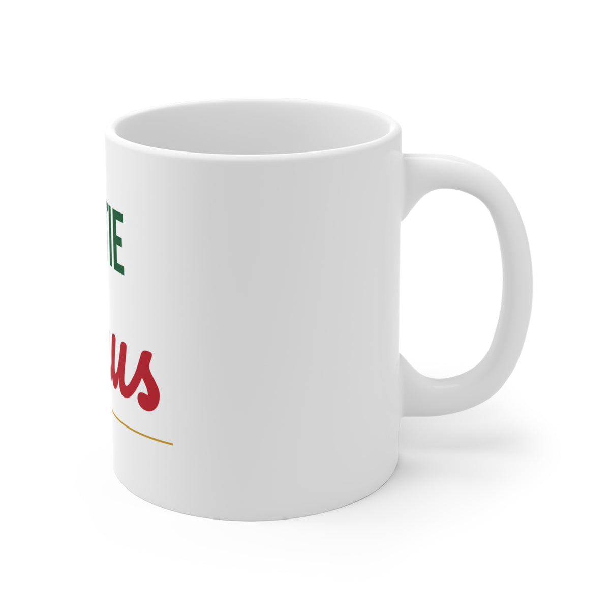 Auntie Claus Mug, Aunt Christmas Coffee Mug 11oz