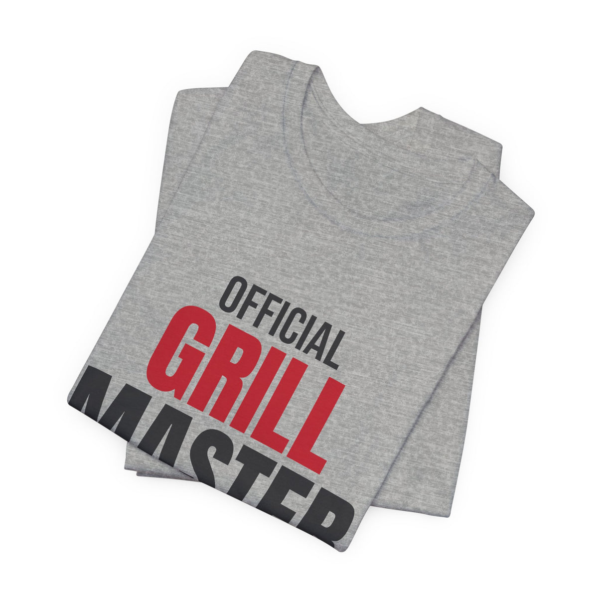 Official Grill Master Dad Shirt, BBQ Dad T-Shirt, Grilling Gift for Dad