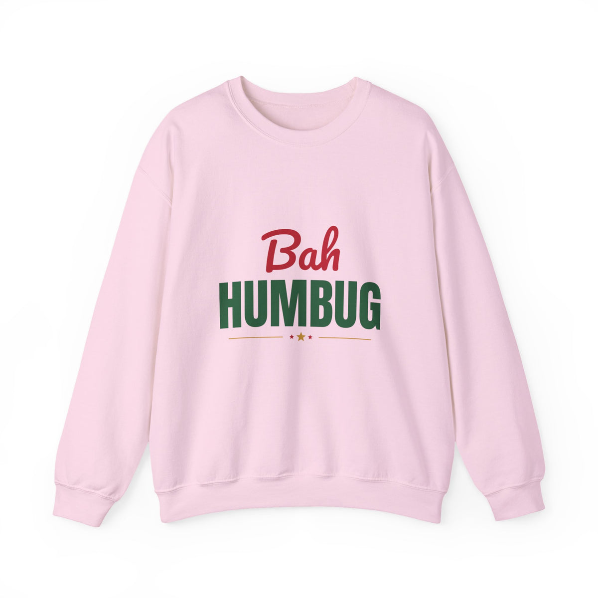 Bah Humbug Sweatshirt, Funny Grumpy Christmas Crewneck