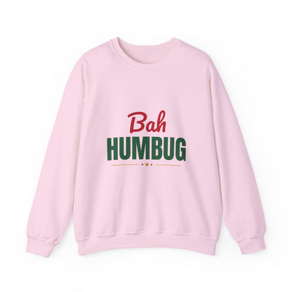 Bah Humbug Sweatshirt, Funny Grumpy Christmas Crewneck