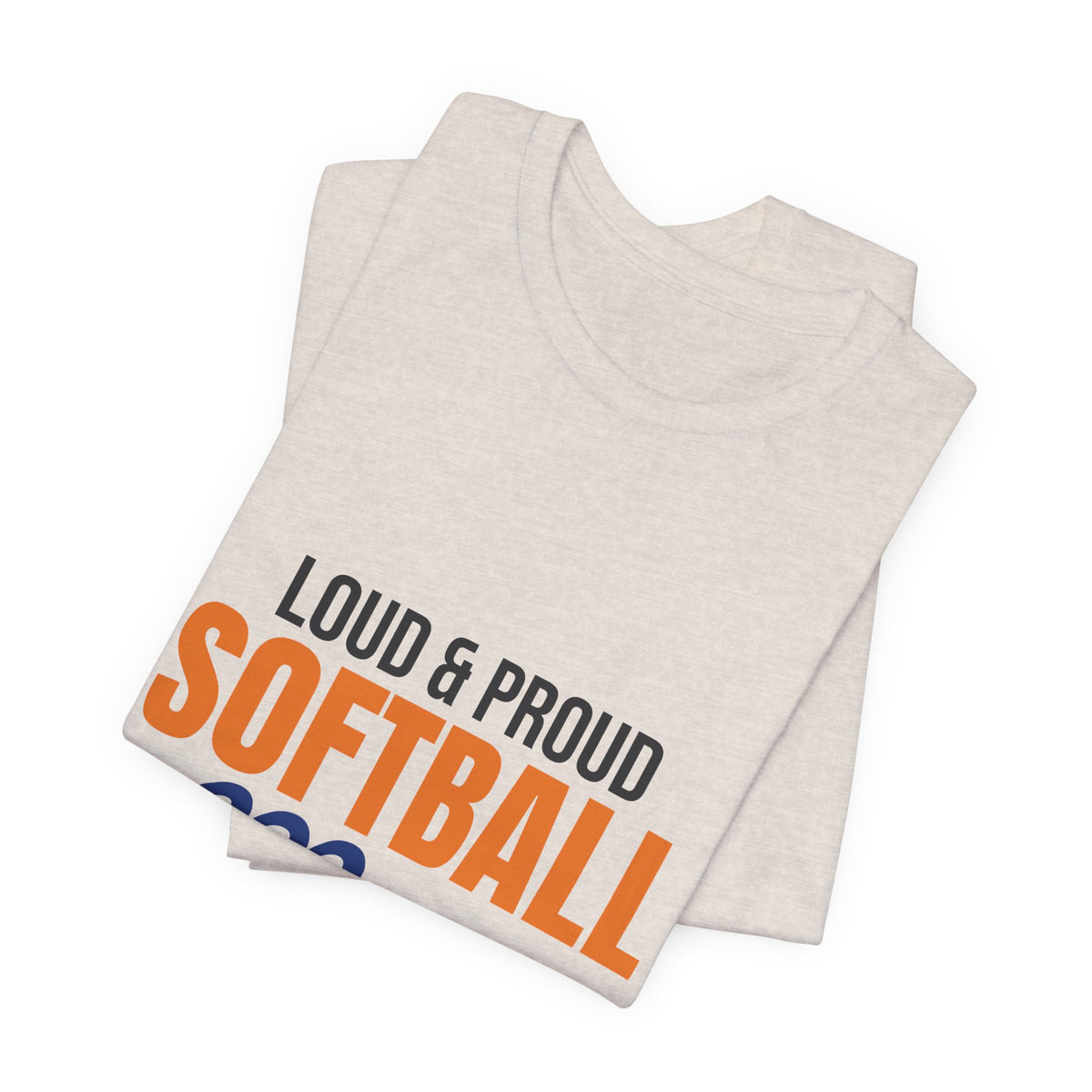 Loud and Proud Softball Mom Shirt, Softball Mom T-Shirt, Game Day Tee