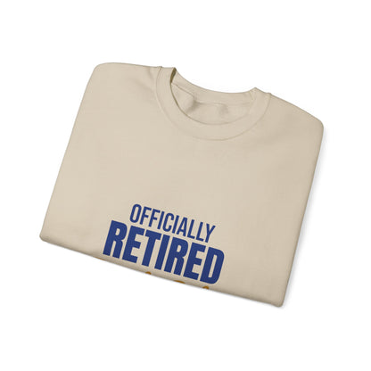 Officially Retired Time to Relax Sweatshirt, Retirement Crewneck, Retirement Gift
