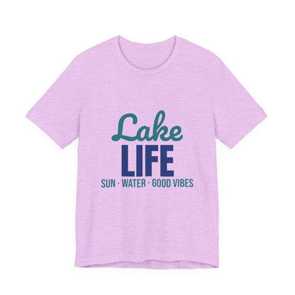 Lake Life Sun Water Good Vibes Shirt, Lake Life T-Shirt, Lake House Gift