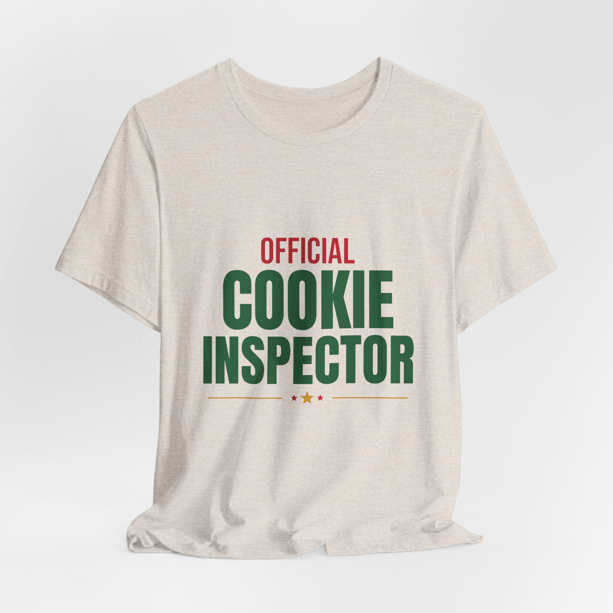 Official Cookie Inspector Shirt, Funny Christmas Baking T-Shirt