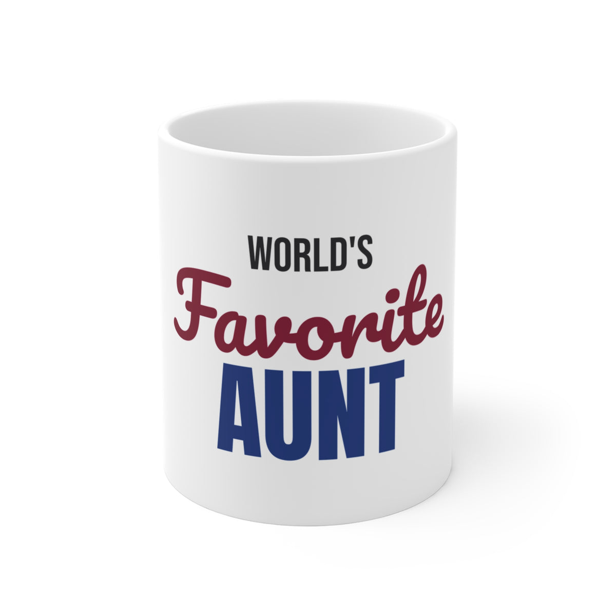 World's Favorite Aunt Mug