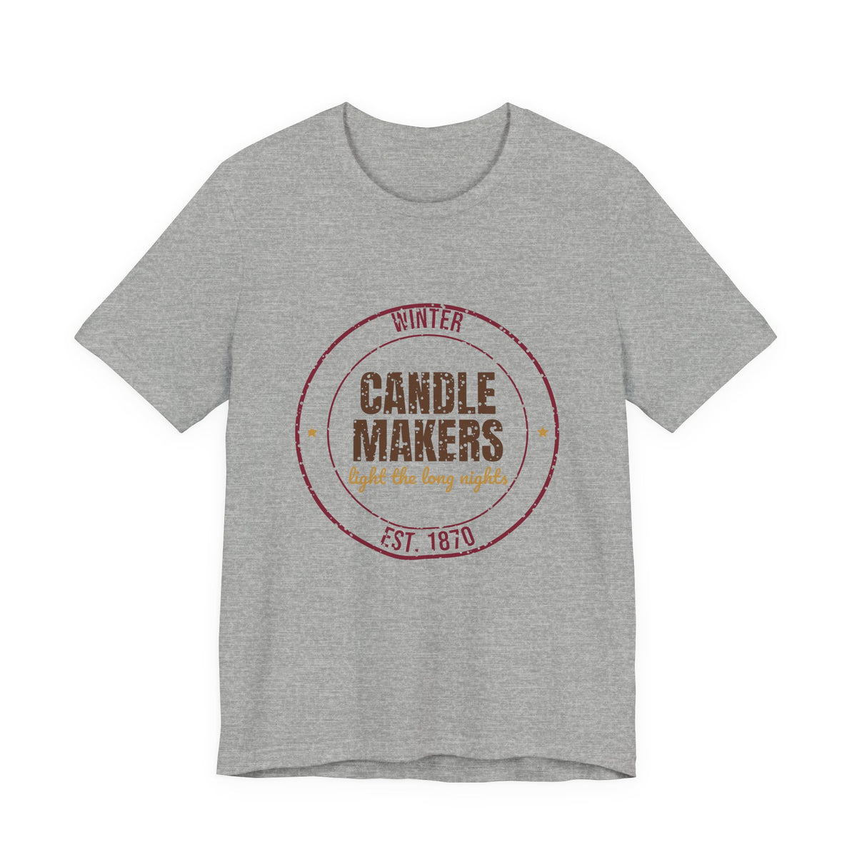 Winter Candle Makers Est. 1870 Shirt, Vintage Winter T-Shirt, Vintage Winter Gift