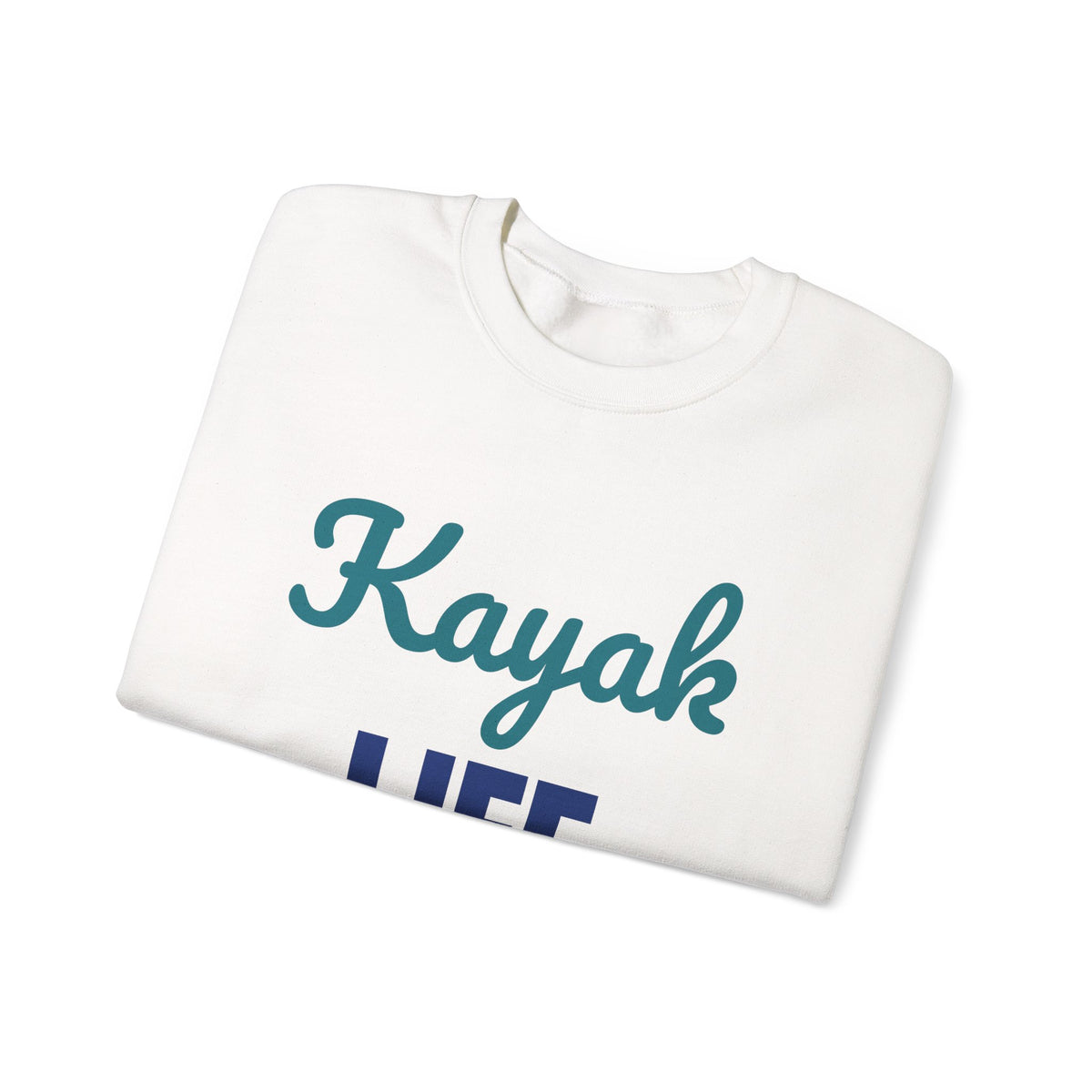 Kayak Life Paddle Relax Repeat Sweatshirt, Kayaking Crewneck Sweatshirt