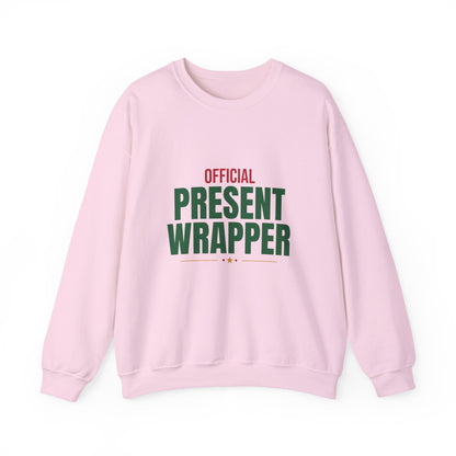 Official Present Wrapper Sweatshirt, Funny Christmas Crewneck