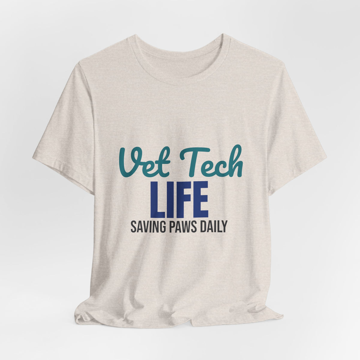 Vet Tech Life Saving Paws Daily Shirt, Vet Tech T-Shirt, Veterinary Technician Gift
