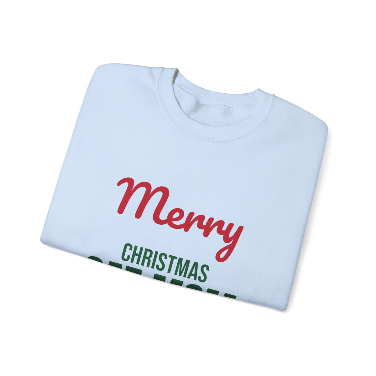 Merry Christmas Cat Mom Sweatshirt, Cat Mom Christmas Crewneck