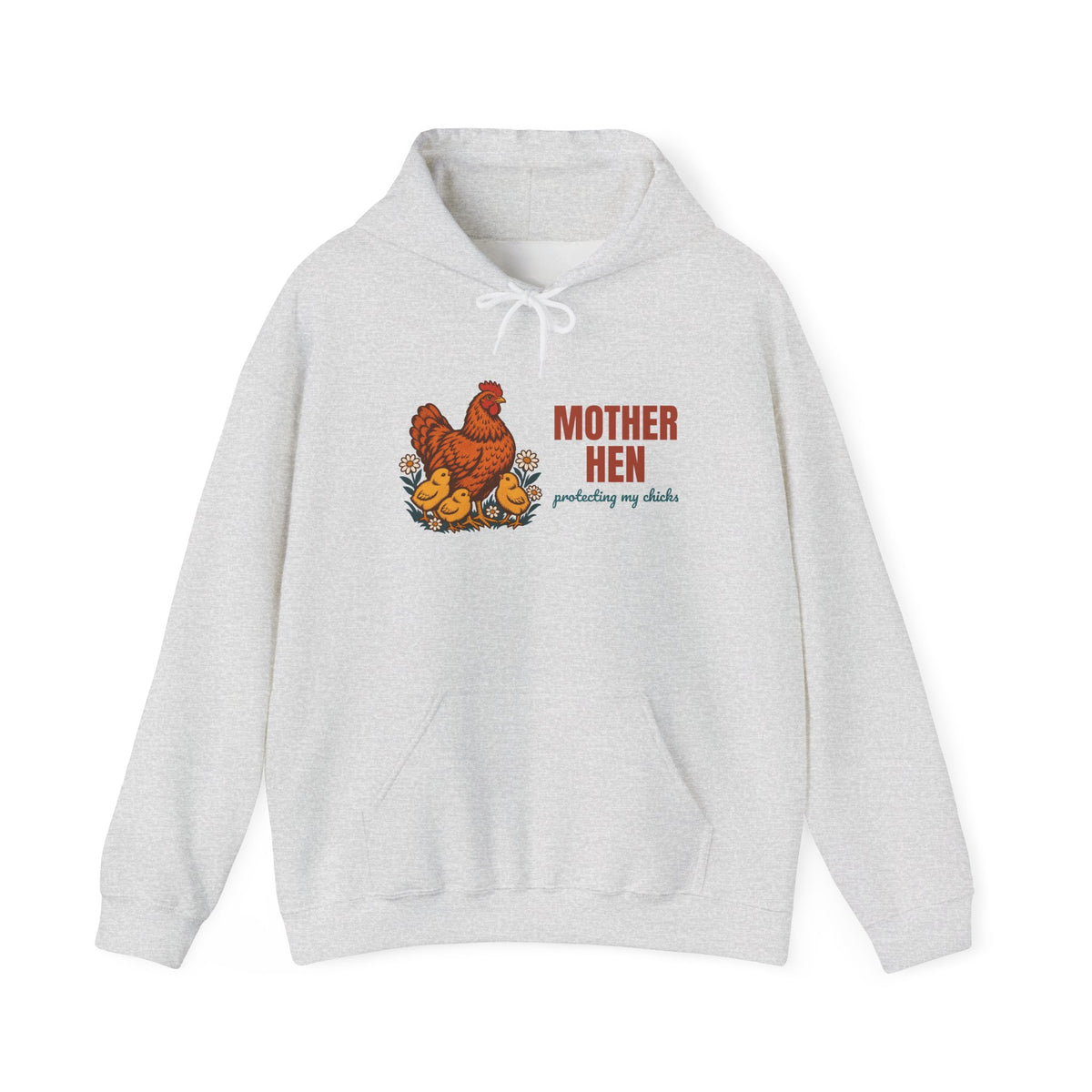 Mother Hen Protecting My Chicks Hoodie, Vintage Mother Hen Hoodie