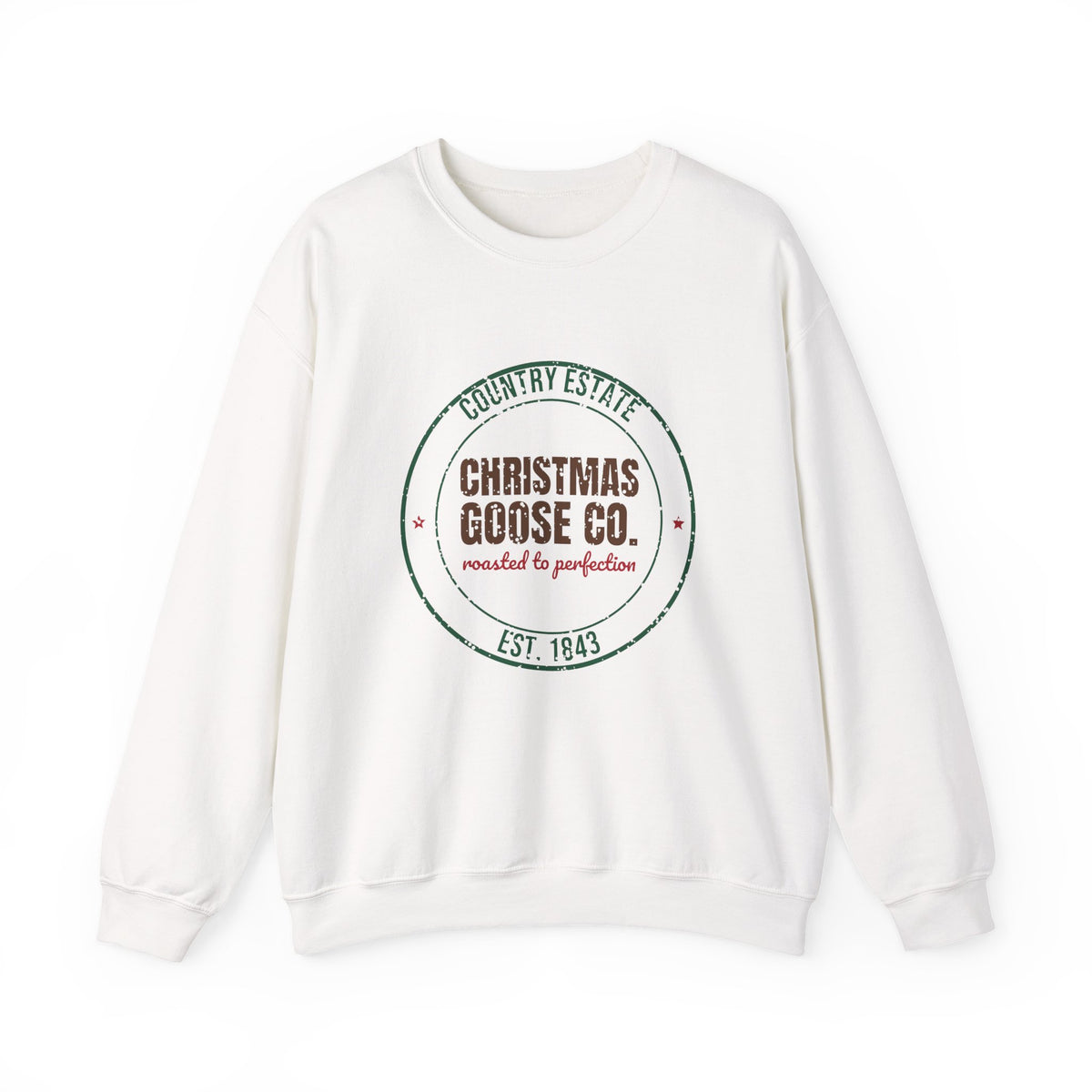 Country Estate Christmas Goose Co. Est. 1843 Sweatshirt