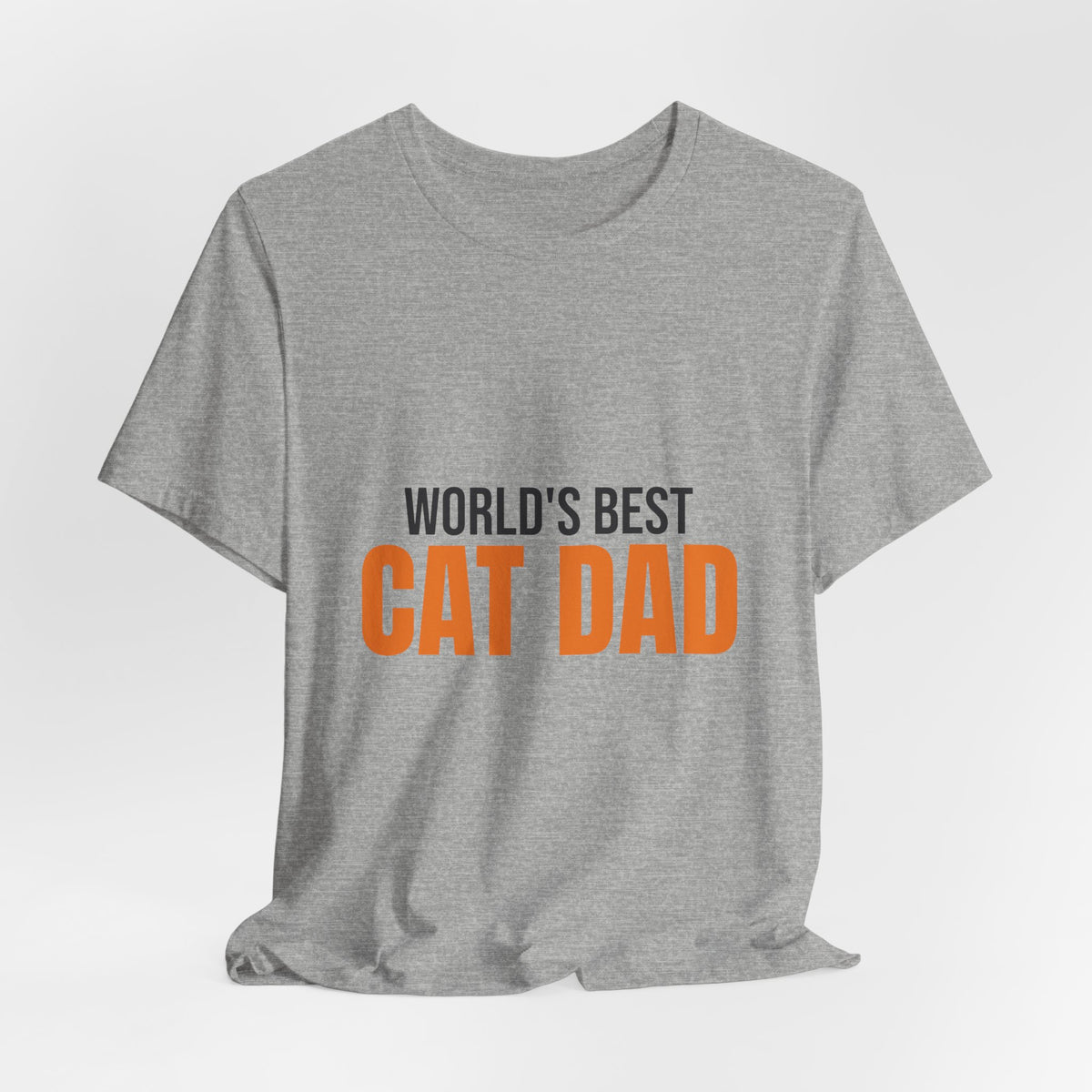 World's Best Cat Dad Shirt, Cat Dad T-Shirt, Cat Lover Gift