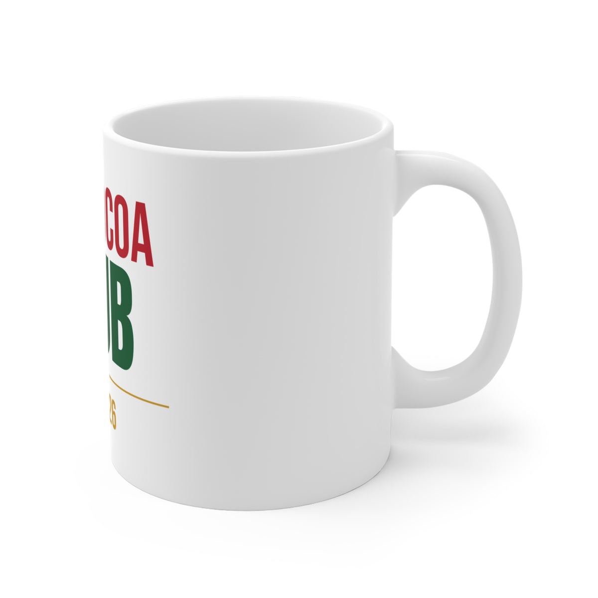 Hot Cocoa Club Mug, Hot Cocoa Mug, Winter Coffee Mug 11oz