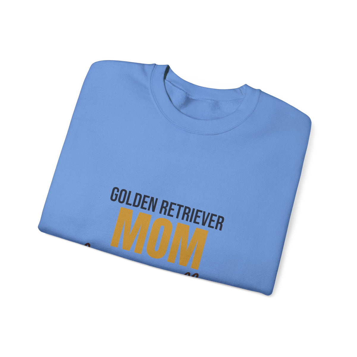 Golden Retriever Mom Fur On Everything Sweatshirt, Golden Retriever Mom Crewneck Sweatshirt