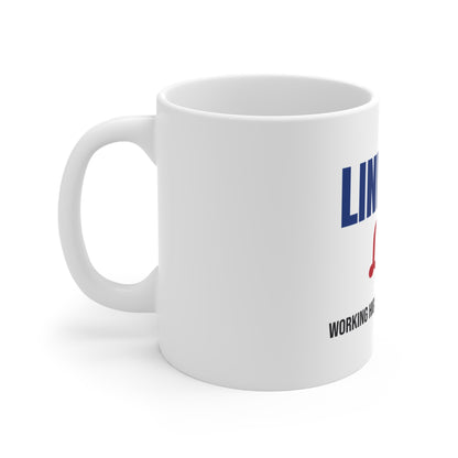 Lineman Life Working High So You Have Power Mug