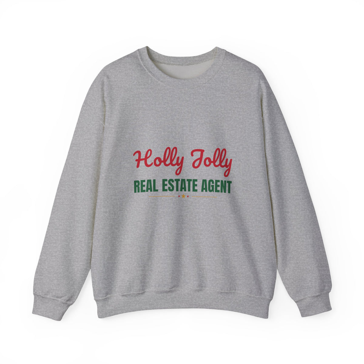 Holly Jolly Real Estate Agent Sweatshirt, Real Estate Agent Christmas Crewneck, Real Estate Agent Gift