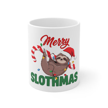 Merry Slothmas Mug