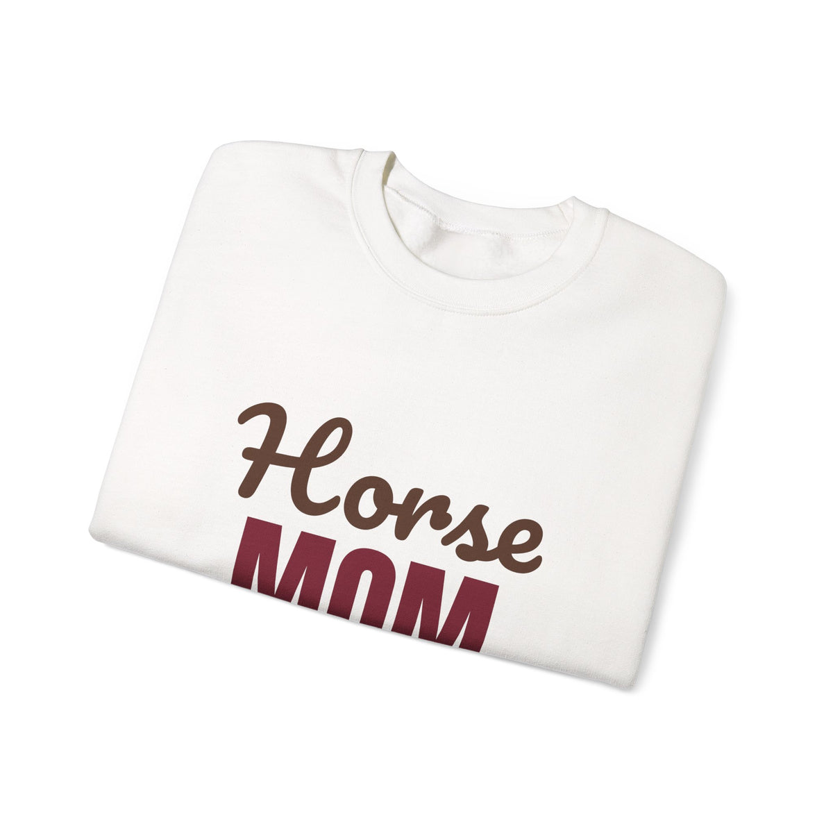 Horse Mom Barn Hair Don't Care Sweatshirt, Horse Mom Crewneck