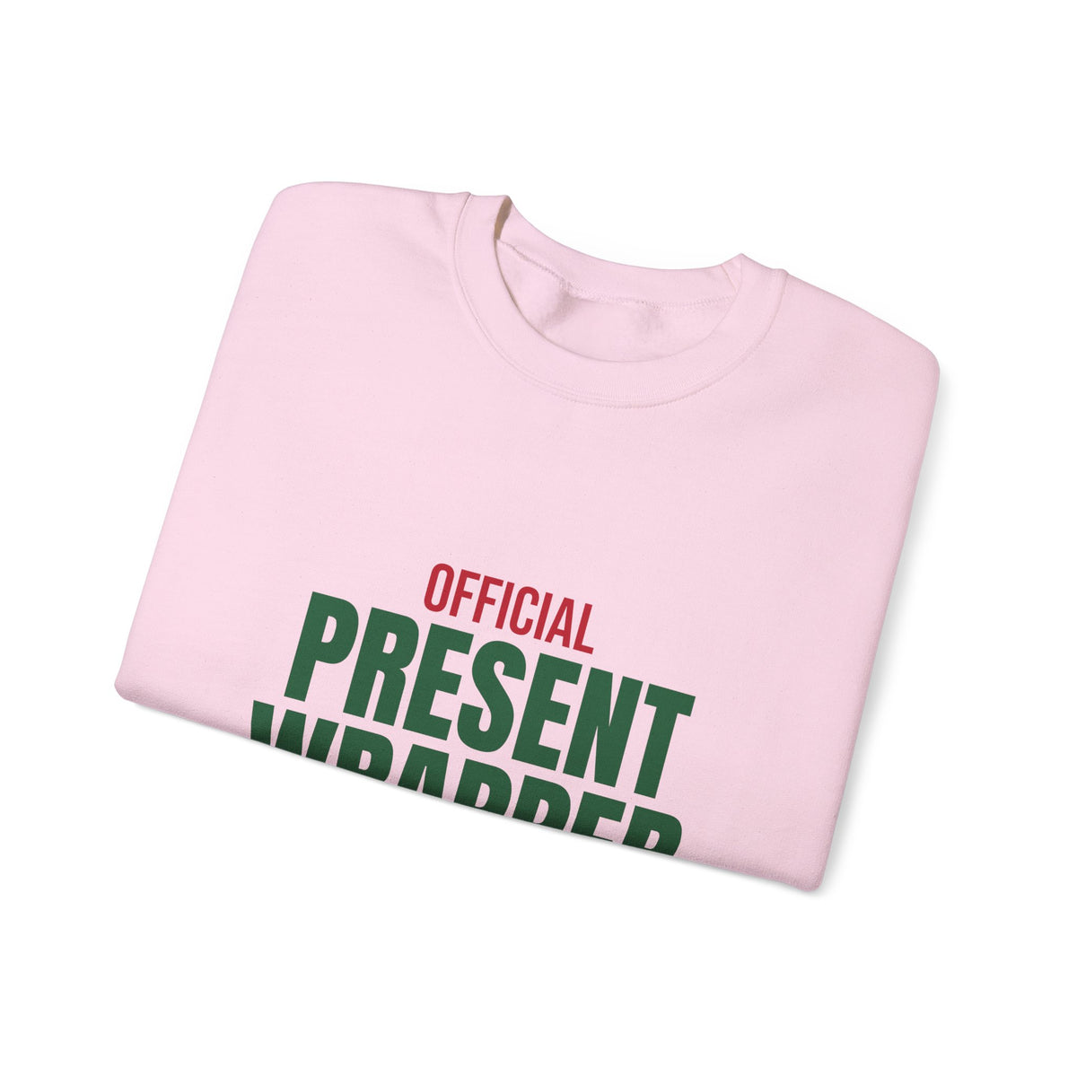 Official Present Wrapper Sweatshirt, Funny Christmas Crewneck
