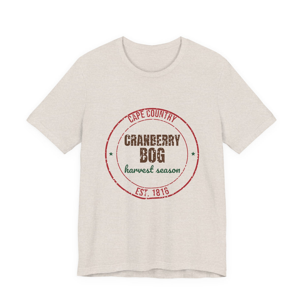 Cape Country Cranberry Bog Est. 1816 Shirt, Vintage Thanksgiving T-Shirt, Vintage Thanksgiving Gift