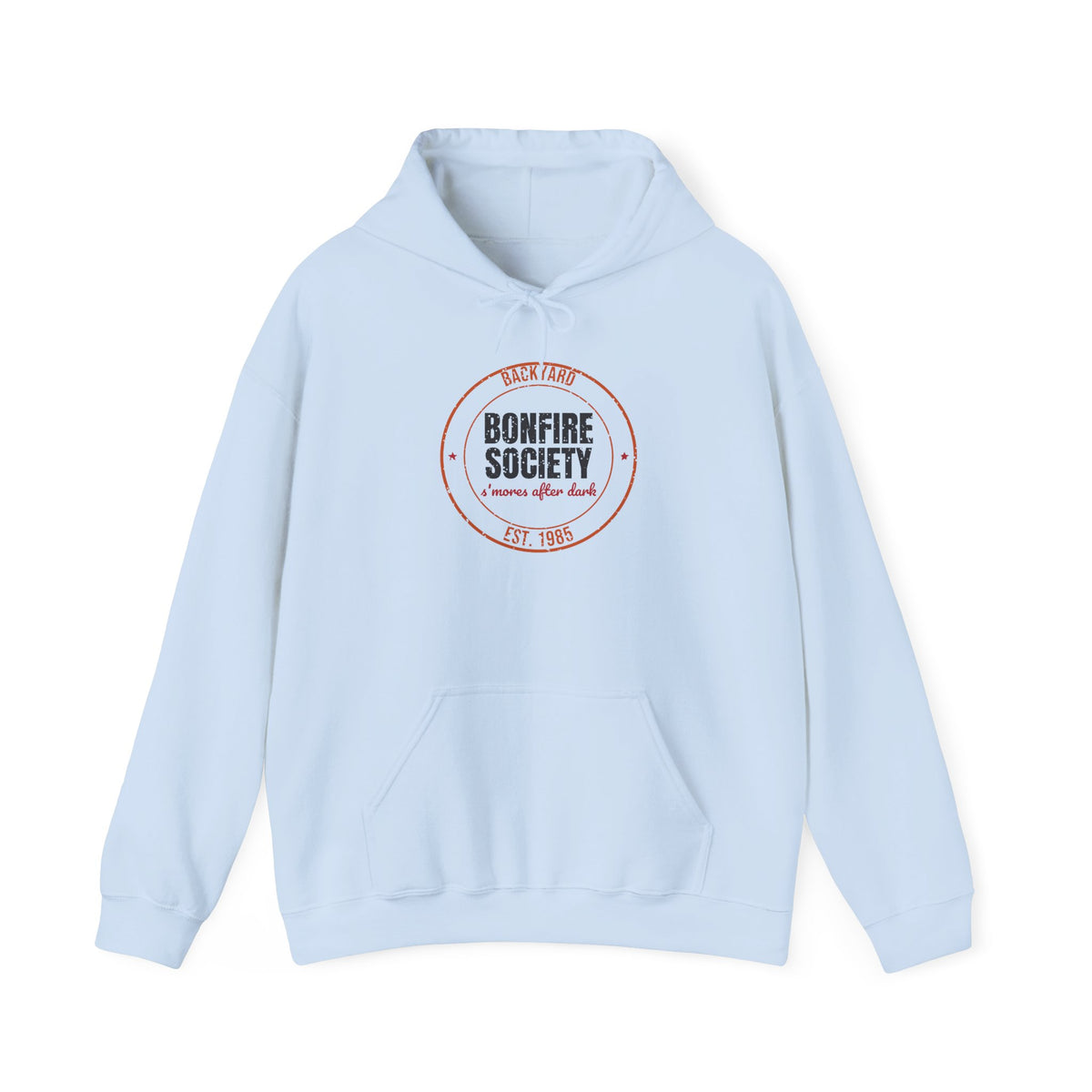 Backyard Bonfire Society Est. 1985 Hoodie, Vintage Bonfire Hoodie