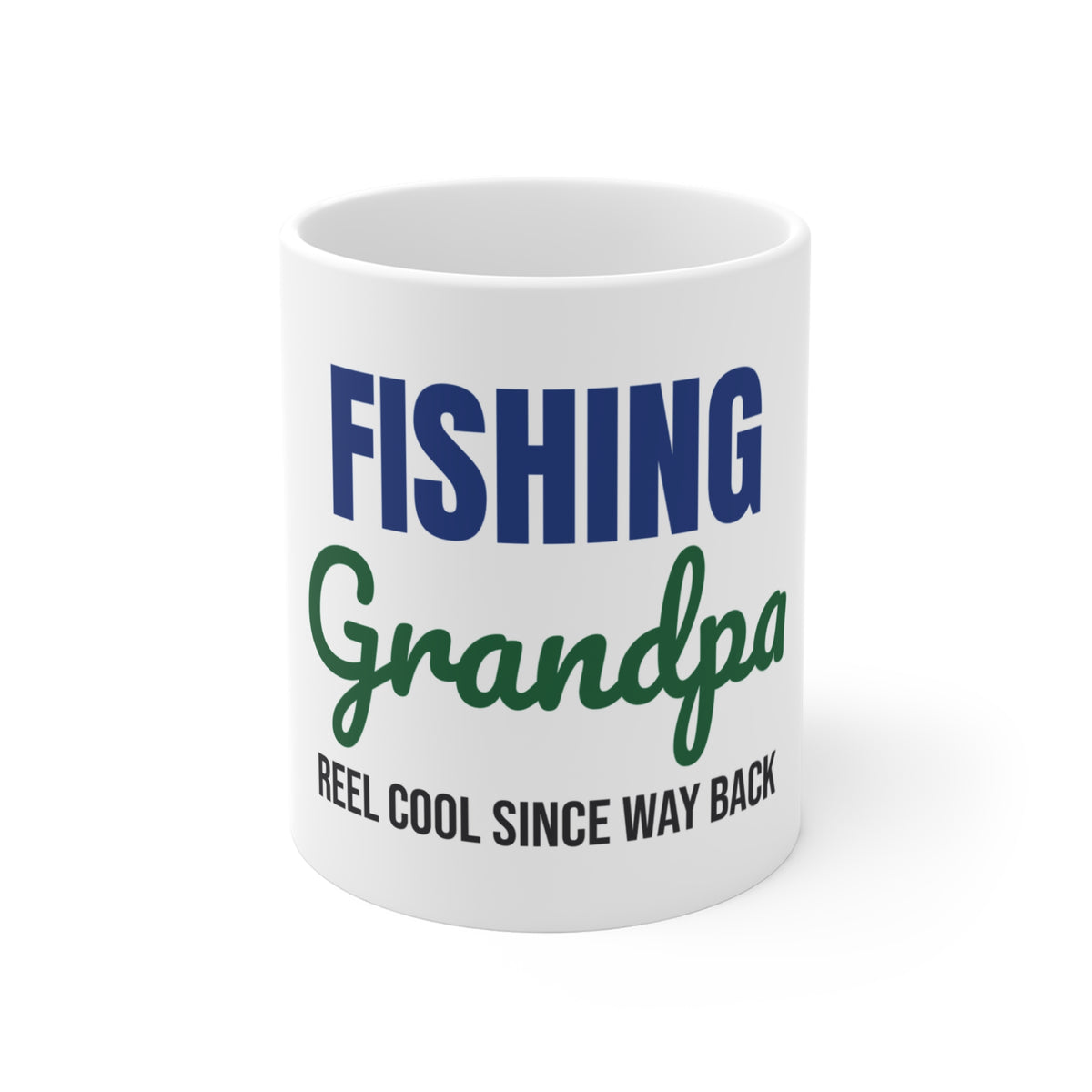 Fishing Grandpa Reel Cool Mug
