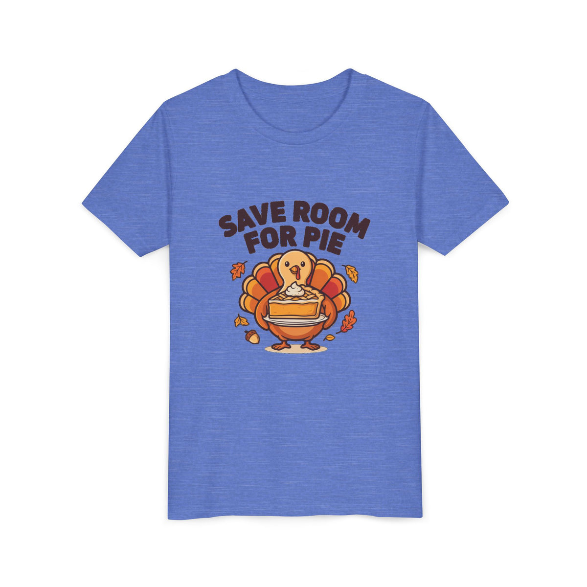 Save Room for Pie Thanksgiving Turkey Kids Shirt, Kids Save Room for Pie Thanksgiving Tee