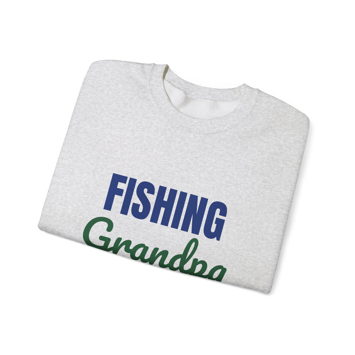 Fishing Grandpa Reel Cool Sweatshirt, Fishing Grandpa Crewneck
