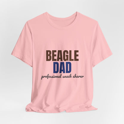 Beagle Dad Professional Snack Sharer Shirt, Beagle Dad T-Shirt, Beagle Lover Gift