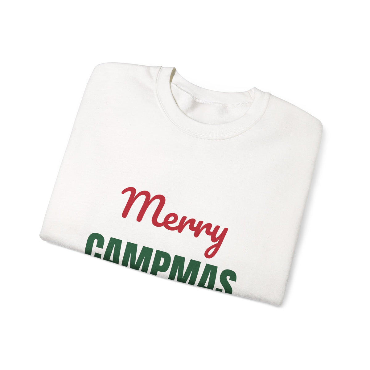 Merry Campmas Sweatshirt, Camping Christmas Crewneck, Camper Gift