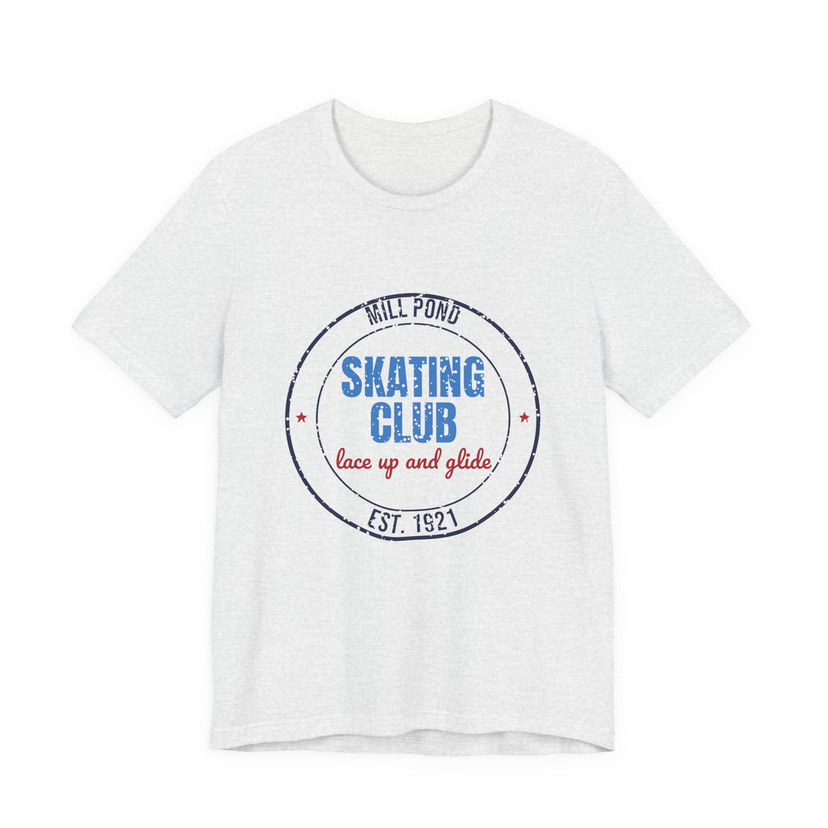 Mill Pond Skating Club Est. 1921 Shirt, Vintage Winter T-Shirt, Vintage Winter Gift