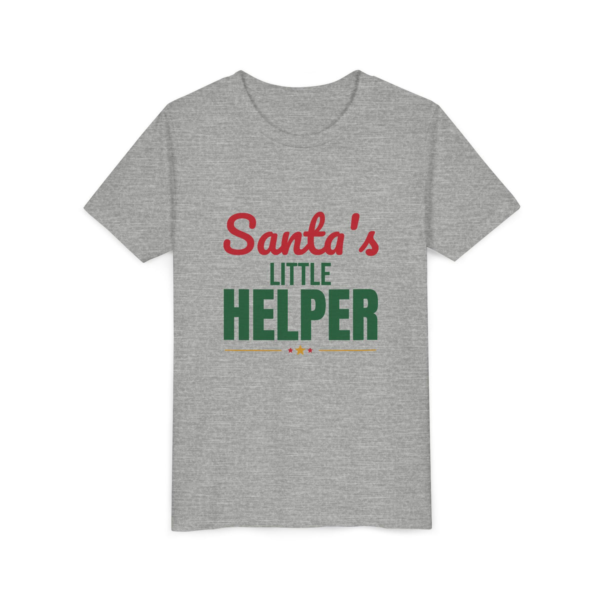Santa's Little Helper Kids Shirt, Kids Christmas T-Shirt