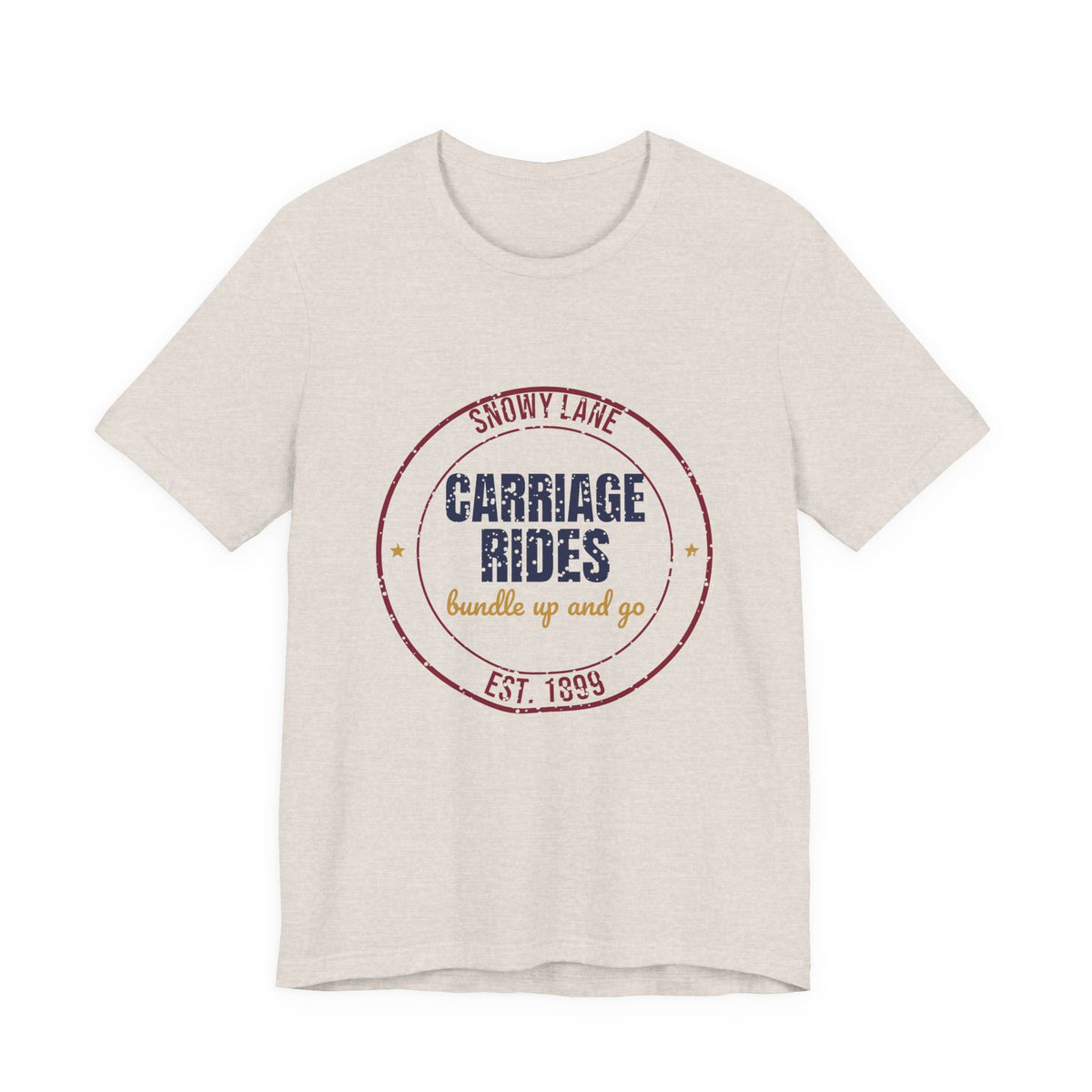 Snowy Lane Carriage Rides Est. 1899 Shirt, Vintage Winter T-Shirt, Vintage Winter Gift