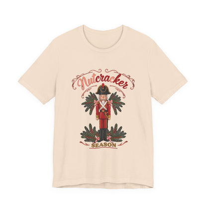 Nutcracker Season Shirt, Vintage Nutcracker T-Shirt, Pink Christmas Tee
