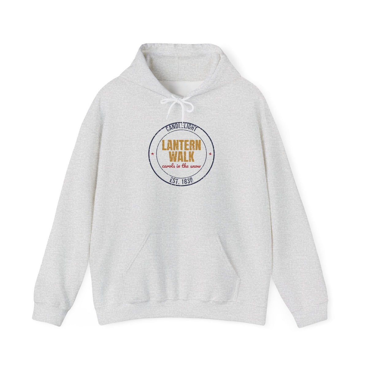 Candlelight Lantern Walk Est. 1838 Hoodie, Vintage Christmas Hoodie