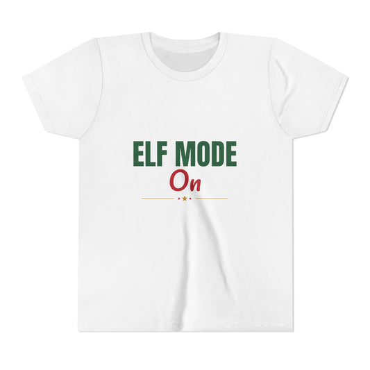 Elf Mode On Kids Shirt