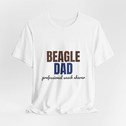 Beagle Dad Professional Snack Sharer Shirt, Beagle Dad T-Shirt, Beagle Lover Gift