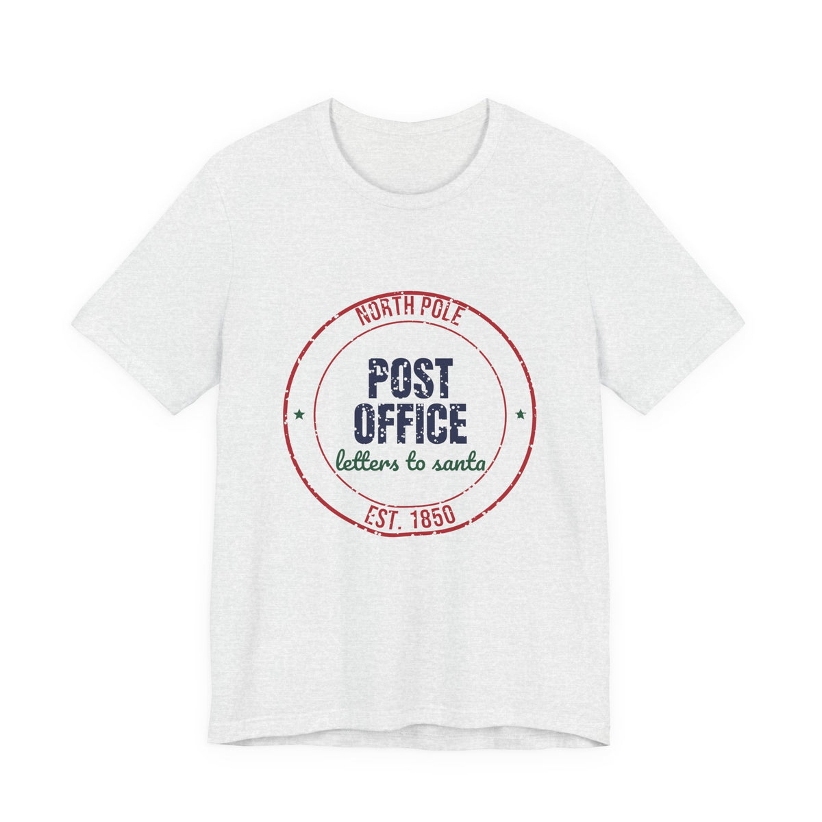 North Pole Post Office Letters to Santa Est. 1850 Shirt, Vintage Christmas T-Shirt, Vintage Christmas Gift