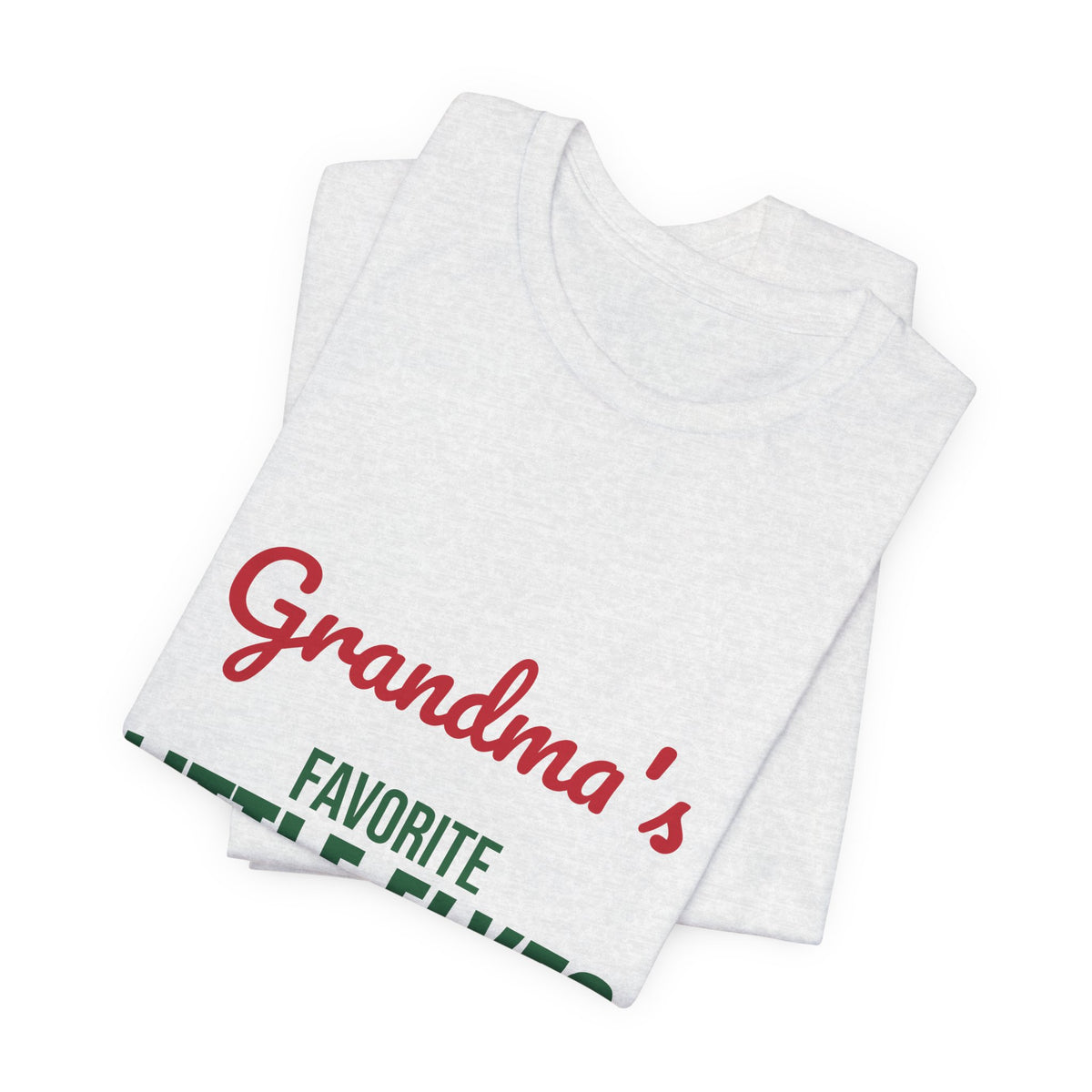 Grandma's Favorite Little Elves Shirt, Grandma Christmas T-Shirt, Nana Holiday Tee