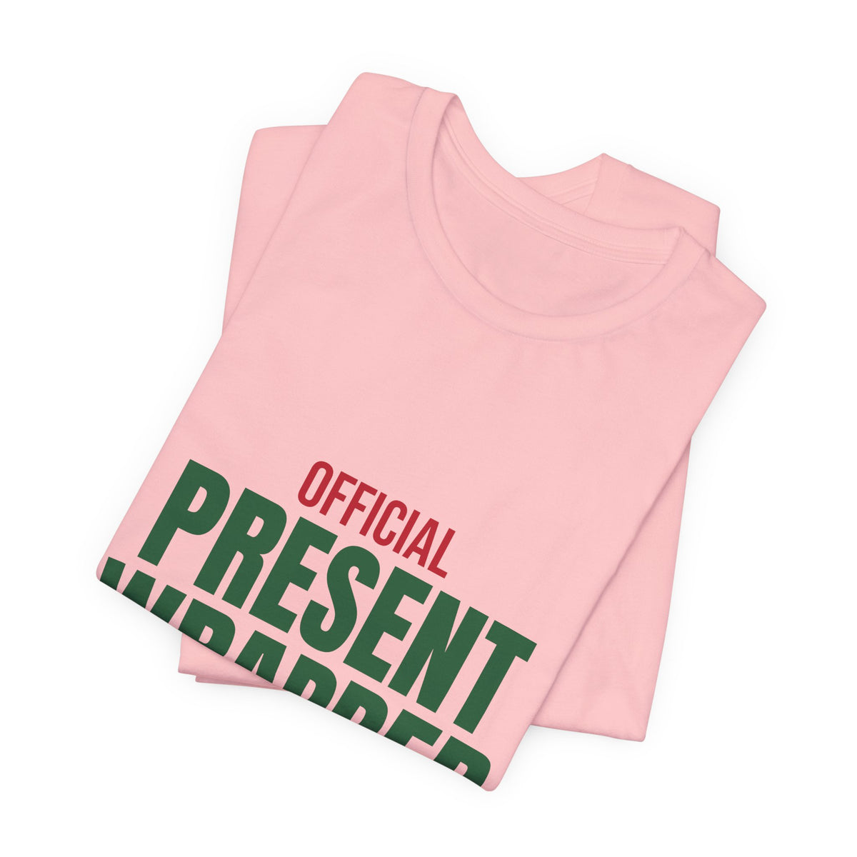 Official Present Wrapper Shirt, Funny Christmas T-Shirt, Gift Wrapper Tee