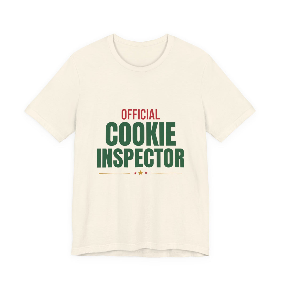 Official Cookie Inspector Shirt, Funny Christmas Baking T-Shirt