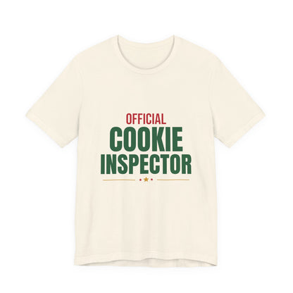 Official Cookie Inspector Shirt, Funny Christmas Baking T-Shirt