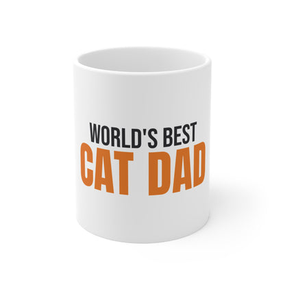 World's Best Cat Dad Mug