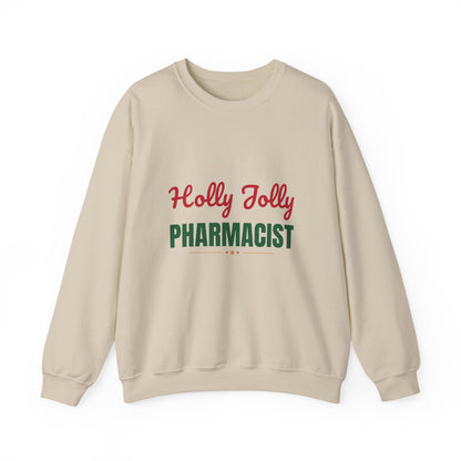 Holly Jolly Pharmacist Sweatshirt, Pharmacist Christmas Crewneck, Pharmacist Gift